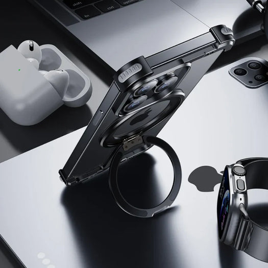 Metal Magsafe Frameless Bumper Case For iPhone 16 Series