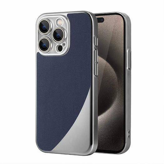 Ultra Thin Business Leather With Camera Protective Lens Case For iPhone