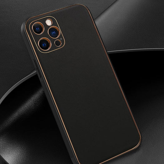Swag Leather Textured Silicon Case For iPhone 12 Pro