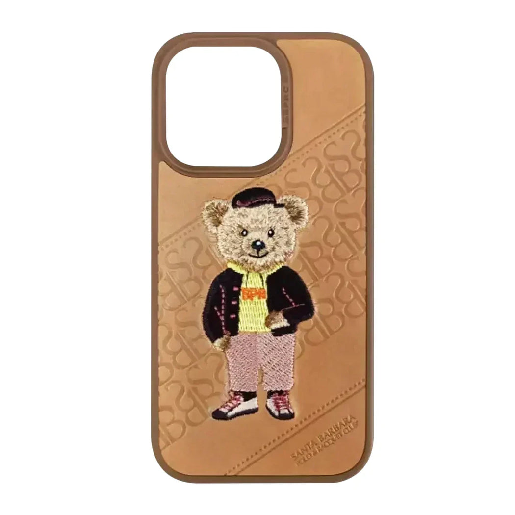 Santa Barbara Classic Crete Series Genuine Leather Case For iPhone 15 Pro