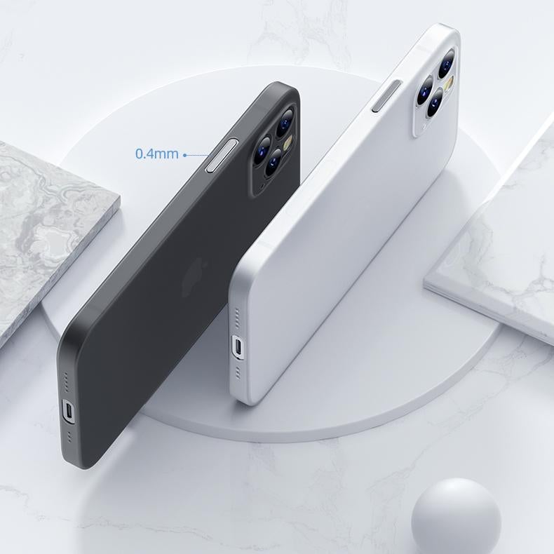 Frosted Ultra Thin Paper Back Case For iPhone 13 - planetcartonline
