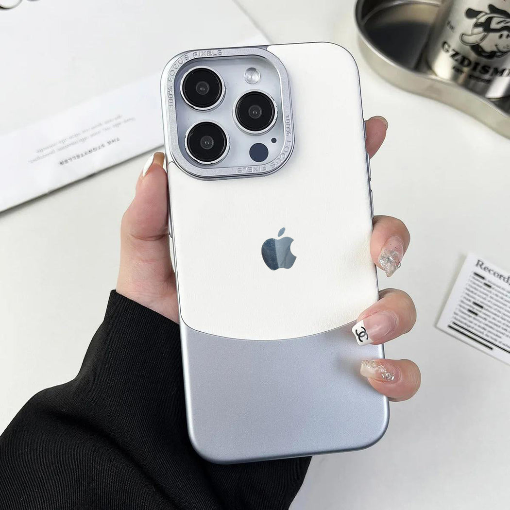 Premium Leather and Polycarbonate Case For iPhone 14 Plus