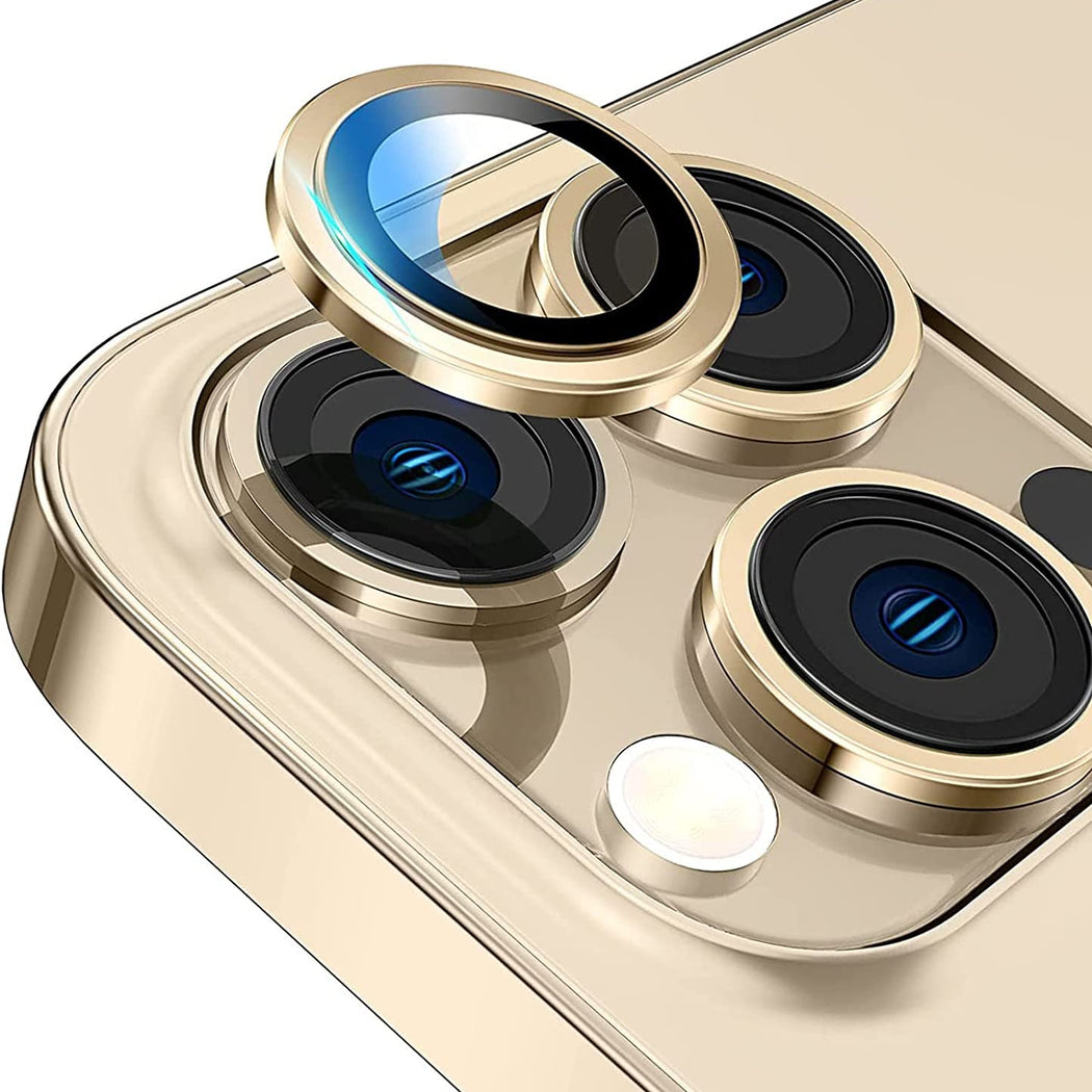Ring Metal Camera Lens Protector Glass For iPhone 14 Pro