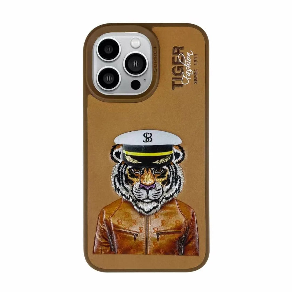 Santa Barbara Classic Fergus Series Genuine Leather Case For iPhone 15 Pro