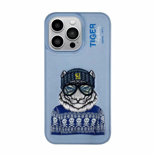 Santa Barbara Classic Fergus Series Genuine Leather Case For iPhone 15 Pro Max