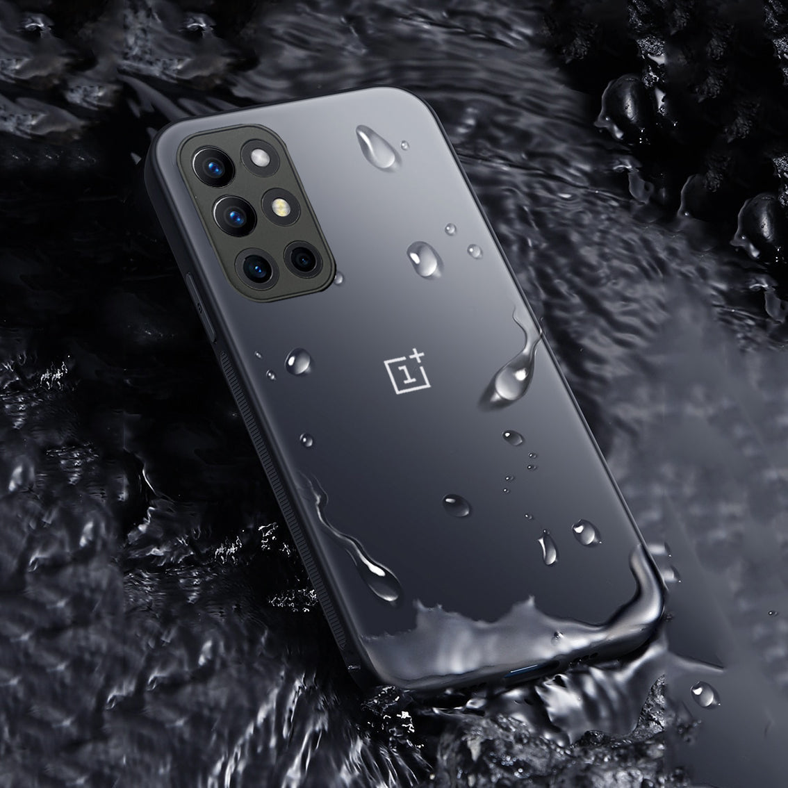 Special Edition Matte Finish Silicone Glass Back Case For Oneplus 9R - Premium Cases