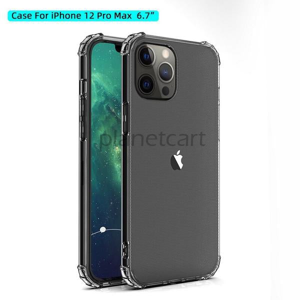 King Kong Silicone Transparent Bumper Soft Case Cover For iPhone 12