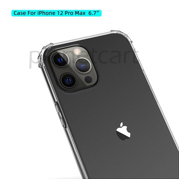 King Kong Silicone Transparent Bumper Soft Case Cover For iPhone 12