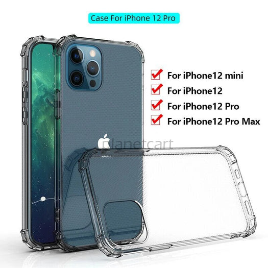 King Kong Silicone Transparent Bumper Soft Case Cover For iPhone 12