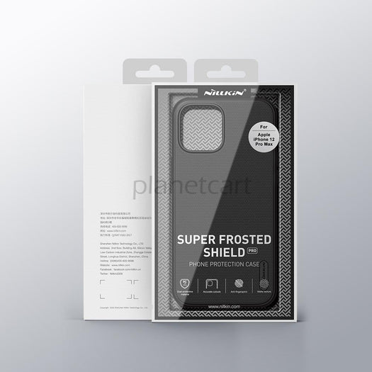 Nillkin Frosted Shield PC Hard Back Case Cover For iPhone 12 Pro Max