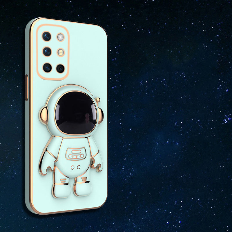 Astronaut Luxurious Gold Edge Back Case For OnePlus 8T