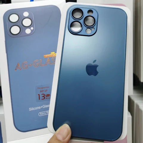 Orignal Glossy Premium Glass Back Case For iPhone
