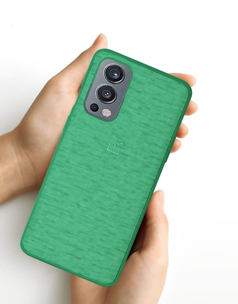 Cloth Pattern Inspiration Soft Sleek Silicon Case For Oneplus Nord 2