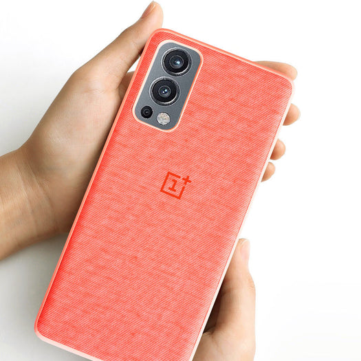Cloth Pattern Inspiration Soft Sleek Silicon Case For Oneplus Nord 2