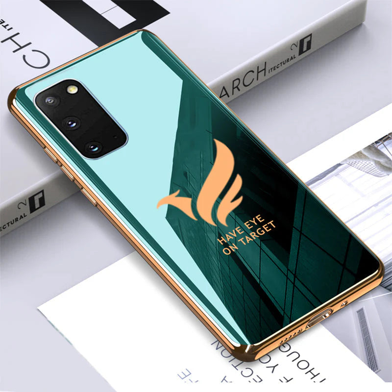 Premium Silicone Back Case Cover For Samsung Galaxy S20