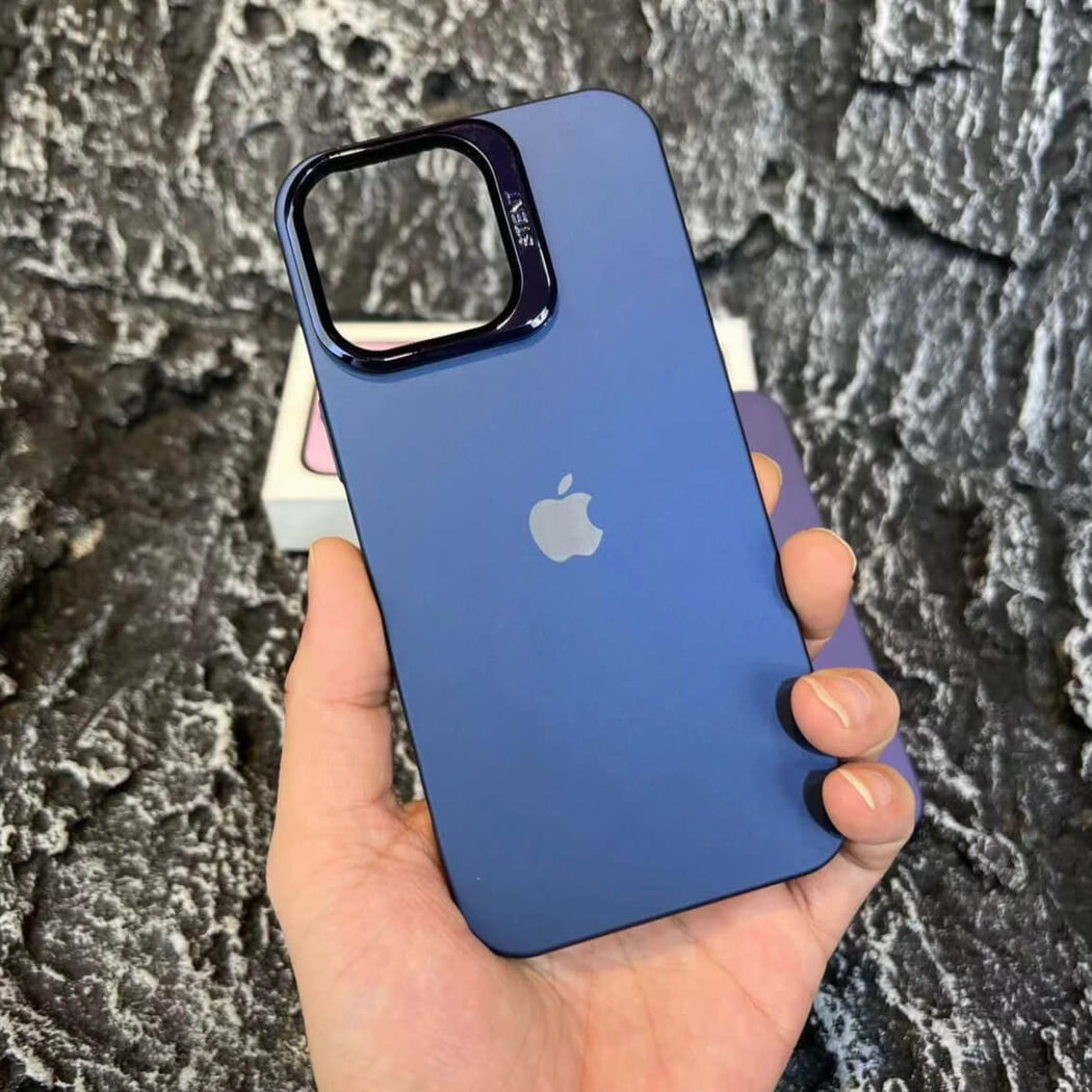 Camera Solid Lens Stand Case For iPhone