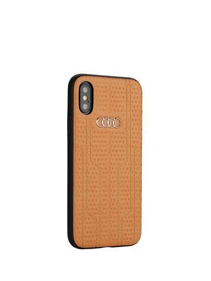 Audi A6 D1 Genuine Leather Crafted Limited Edition Case For iPhone X/XS - Planetcart