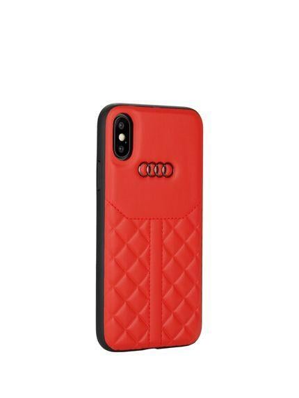 Audi Q8 D1 Genuine Leather Crafted Limited Edition Case For iPhone X/XS - Planetcart