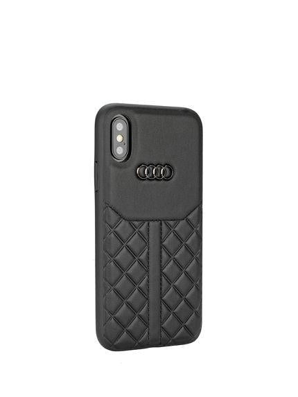 Audi Q8 D1 Genuine Leather Crafted Limited Edition Case For iPhone X/XS - Planetcart