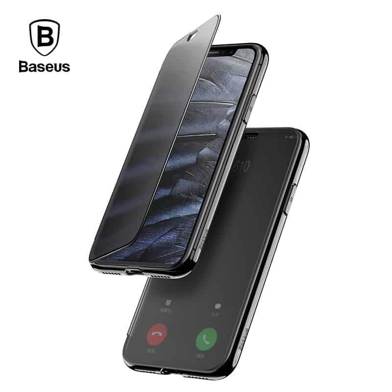Baseus Touch Screen Protective Flip Case For iPhone XS Max - Planetcart