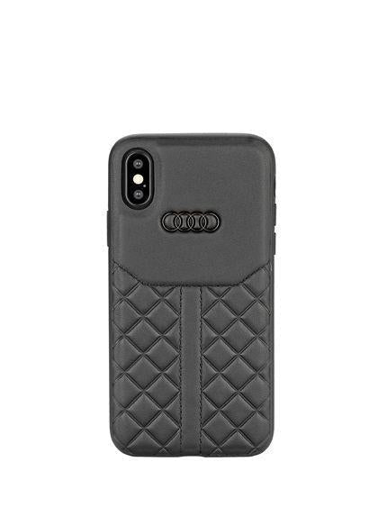 Audi Q8 D1 Genuine Leather Crafted Limited Edition Case For iPhone X/XS - Planetcart