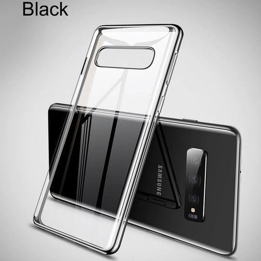 Baseus Glitter Transparent Ultra Thin Case For Samsung Glaxy S10 Plus - Planetcart