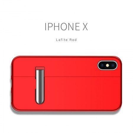 Auto-Fit Magnetic Contrast Colour Kickstand Case For iPhone X/XS - Planetcart