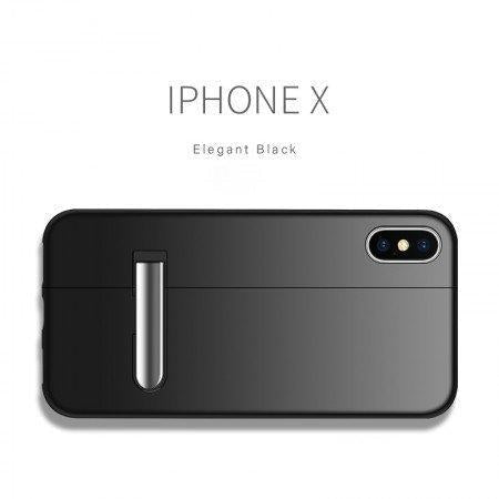 Auto-Fit Magnetic Contrast Colour Kickstand Case For iPhone X/XS - Planetcart