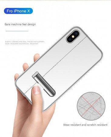 Auto-Fit Magnetic Contrast Colour Kickstand Case For iPhone X/XS - Planetcart