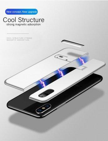 Auto-Fit Magnetic Contrast Colour Kickstand Case For iPhone X/XS - Planetcart