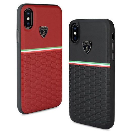 Lamborghini Genuine Urus D3  Leather Crafted Limited Edition Case For iPhone X/XS - Planetcart