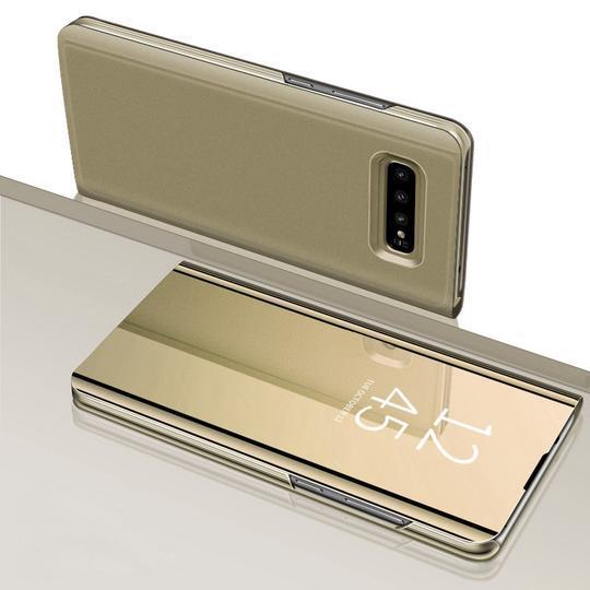 SAMSUNG GALAXY S10 MIRROR CLEAR VIEW FLIP CASE [NON SENSOR WORKING] - Planetcart