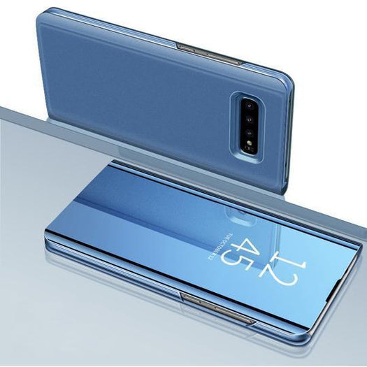 SAMSUNG GALAXY S10 MIRROR CLEAR VIEW FLIP CASE [NON SENSOR WORKING] - Planetcart