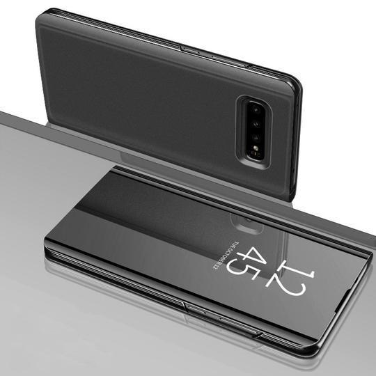 SAMSUNG GALAXY S10 MIRROR CLEAR VIEW FLIP CASE [NON SENSOR WORKING] - Planetcart