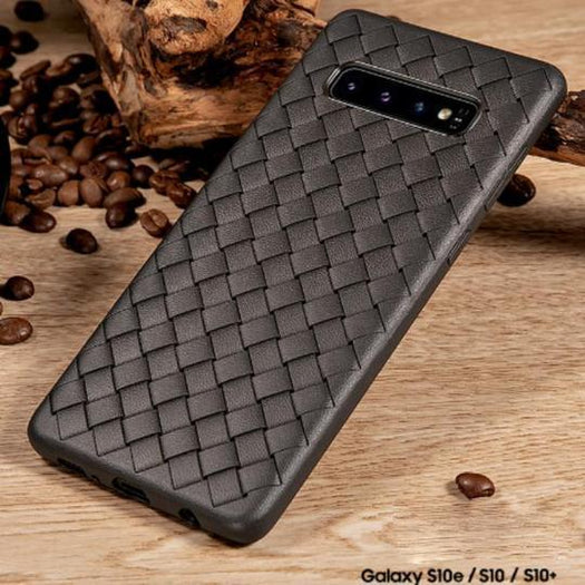 Ultra Thin Grid Weaving Case For Samsung Glaxy S10 Plus - Planetcart
