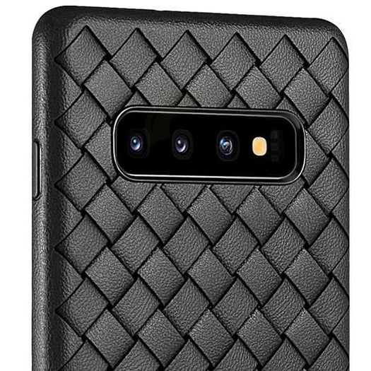 Ultra Thin Grid Weaving Case For Samsung Glaxy S10 Plus - Planetcart