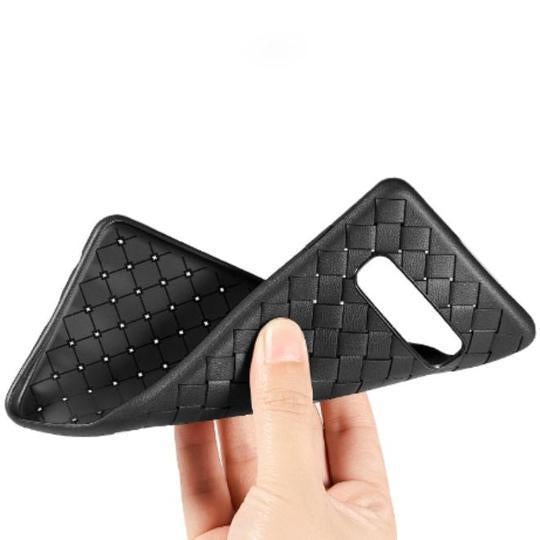 Ultra Thin Grid Weaving Case For Samsung Glaxy S10 Plus - Planetcart