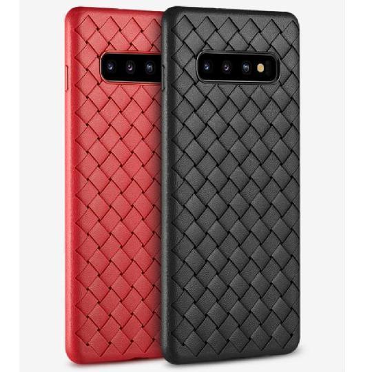 Ultra Thin Grid Weaving Case For Samsung Glaxy S10 Plus - Planetcart