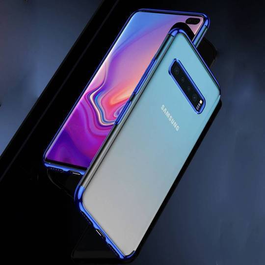 Baseus Glitter Transparent Ultra Thin Case For Samsung Glaxy S10 Plus - Planetcart