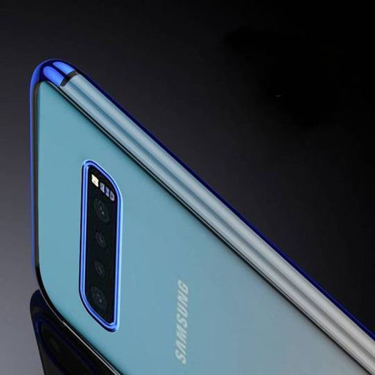 Baseus Glitter Transparent Ultra Thin Case For Samsung Glaxy S10 Plus - Planetcart