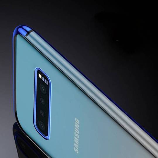 Baseus Glitter Transparent Ultra Thin Case For Samsung Glaxy S10 Plus - Planetcart