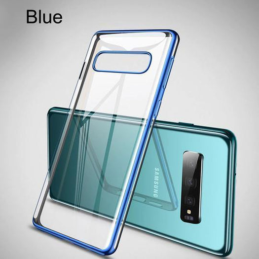Baseus Glitter Transparent Ultra Thin Case For Samsung Glaxy S10 Plus - Planetcart