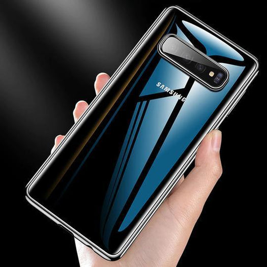 Baseus Glitter Transparent Ultra Thin Case For Samsung Glaxy S10 Plus - Planetcart