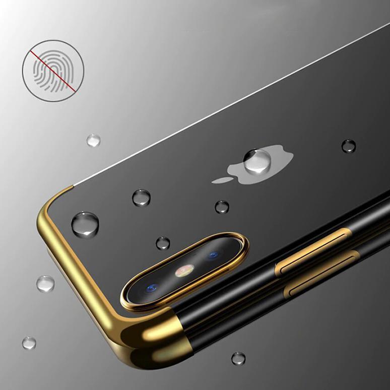 Baseus Ultra Thin Glitter Transparent Silicon Case For Iphone X/XS - Planetcart