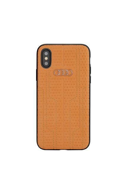 Audi A6 D1 Genuine Leather Crafted Limited Edition Case For iPhone X/XS - Planetcart