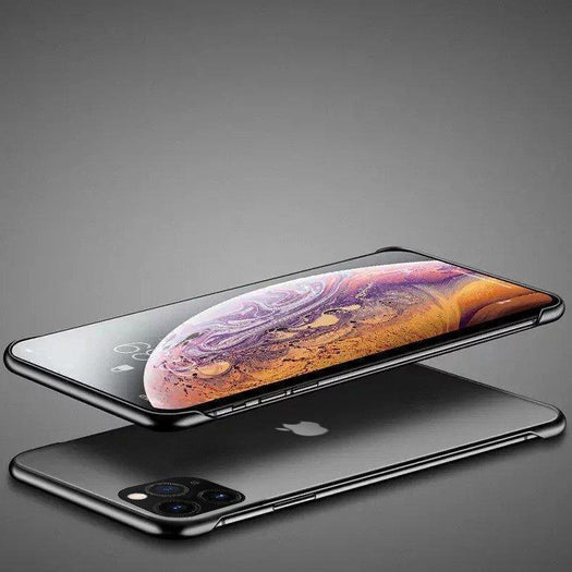 Frameless Semi Transparent Finger Ring Case For iPhone 11 - Planetcart