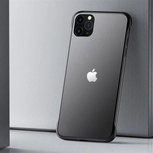 Frameless Semi Transparent Finger Ring Case For iPhone 11 - Planetcart