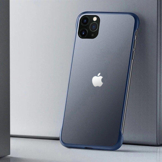 Frameless Semi Transparent Finger Ring Case for iPhone 11 Pro Max - Planetcart
