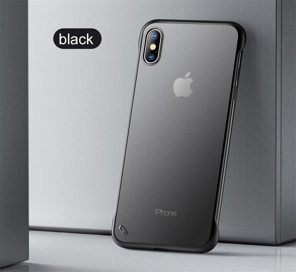 Frameless Semi Transparent Finger Ring Case for iPhone XSMAX - Planetcart