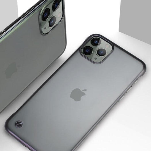 Glossy Edge Semi Transparent Premium Case For iPhone 11 Pro - Planetcart